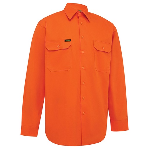 WORKIT 2007 ORANGE Lightweight Long Sleeve Shirt