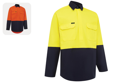 WORKIT 2027 Closed Front Dual Weight Welders Shirt