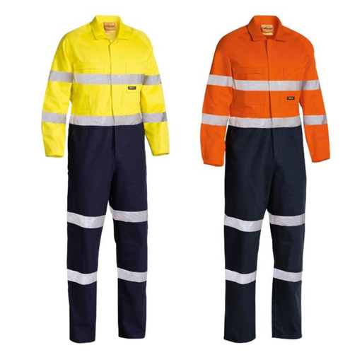 BISLEY BC6357T Taped Hi Vis Coverall