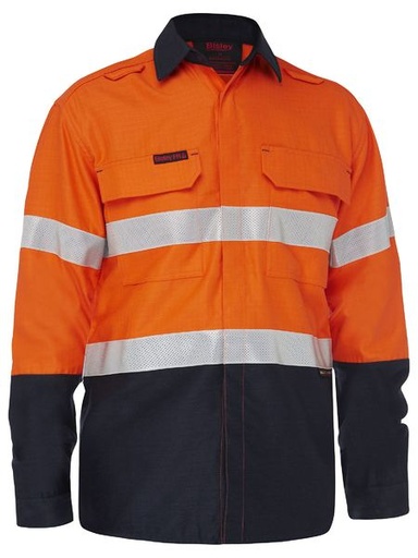 BISLEY BS8338T FR Ripstop Cotton Drill Shirt