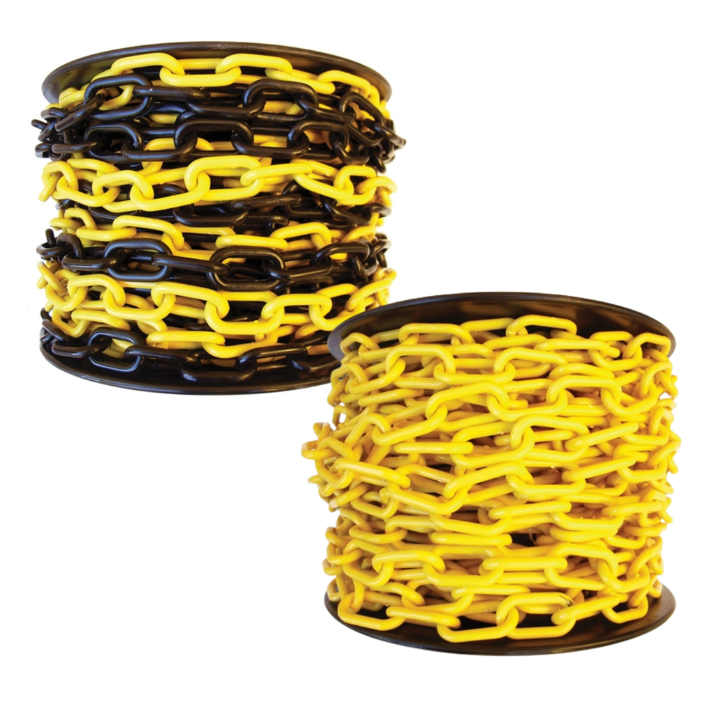 8mm Safety Chain, Plastic - per metre | Peninsula Safety Supplies