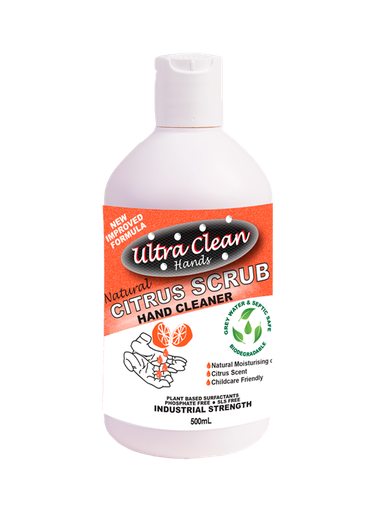 [BJE-UCHCS500] ULTRA CLEAN Citrus Scrub Hand Cleaner, 500ml