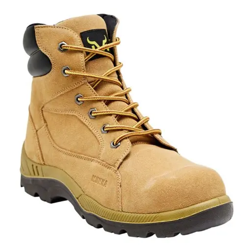 Wheat | MUNKA Girder ZIP Work Boots
