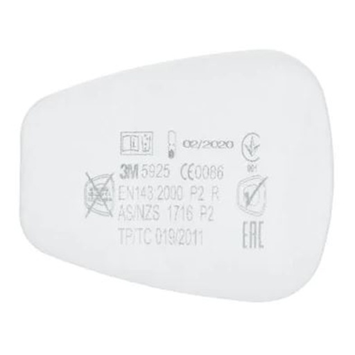 [3M-5925] 3M 5925 P2 Particulate Filter, 1 Pair