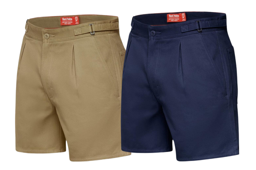Hard Yakka Cotton Drill Shorts with Side Tabs
