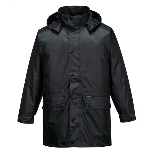 [PW-MR206B-M] PORTWEST MR206 Waterproof Rain Jacket, Black