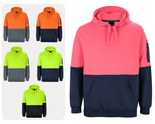 JB's Hi Vis Pull Over Hoodie 