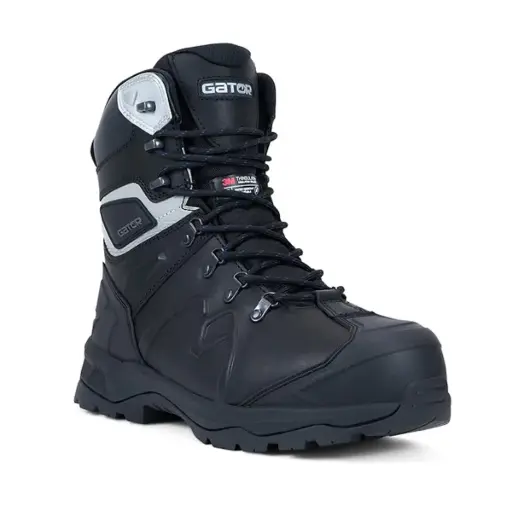 [PPFW004-BLK-12] GATOR IceWalk Freezer Safety Boots