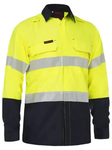 BISLEY APEX 185 PPE2 FR Ripstop Vented Shirt